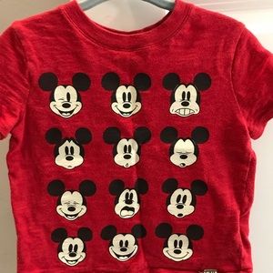 Baby gap Mickey Mouse glow in the dark tee